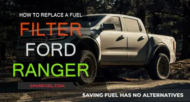 Replacing Your Ford Ranger's Fuel Filter: Step-by-Step Guide