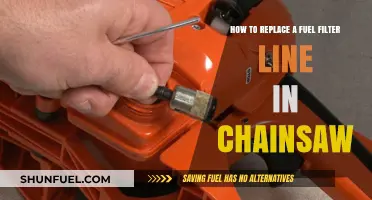 Replacing Chainsaw Fuel Filter Line: Step-by-Step Guide