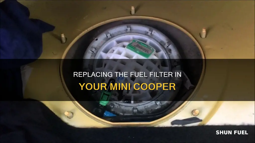 how to replace a fuel filter mini cooper