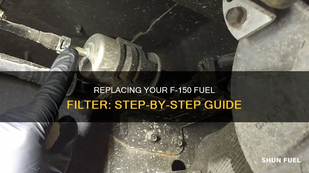 how to replace a fuel filter on a f 150