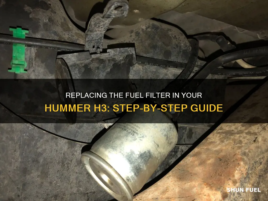 how to replace a fuel filter on a hummer h3