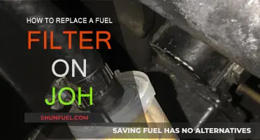 Replacing a Fuel Filter: Step-by-Step Guide for Your JOH