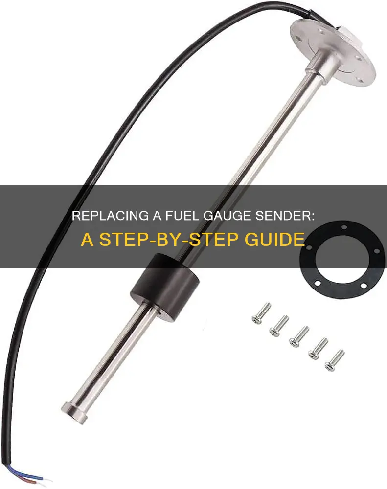 how to replace a fuel gauge sender