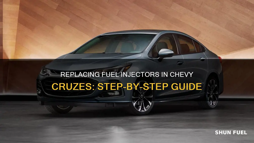 how to replace a fuel injecto in a chevy cruze