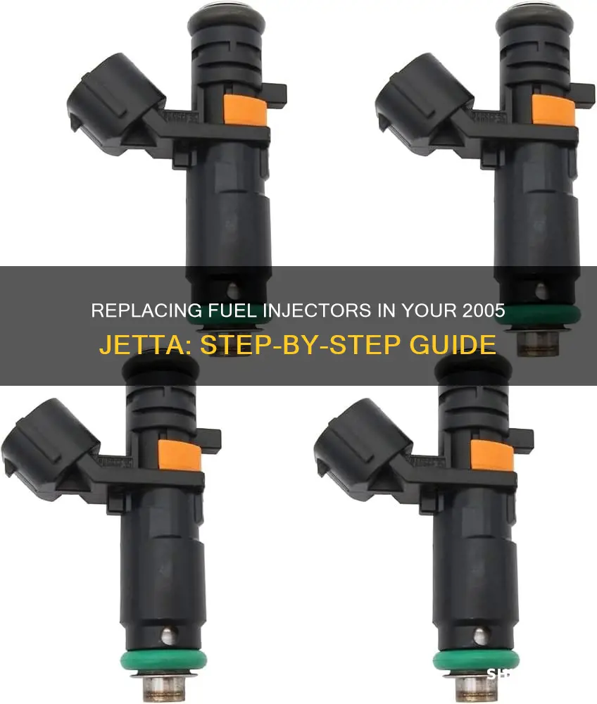 how to replace a fuel injector 2005 jetta