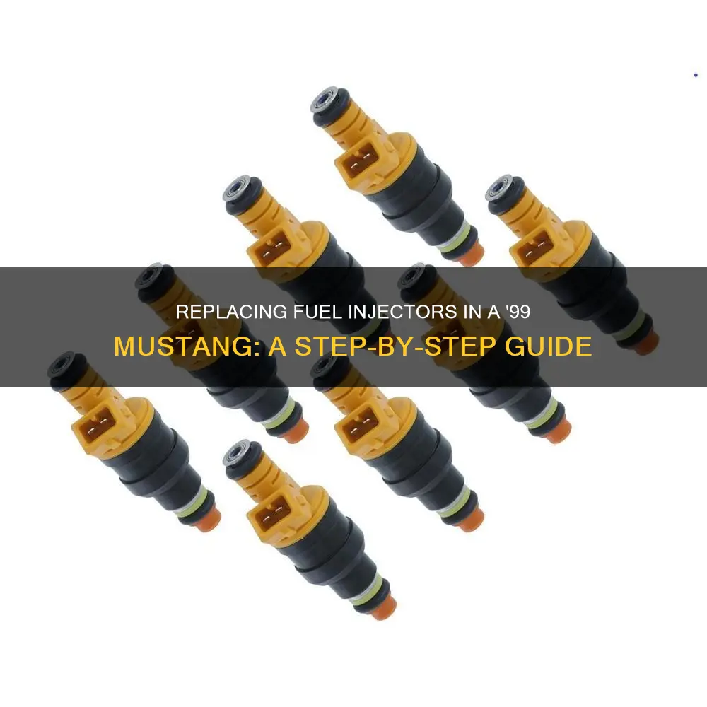 how to replace a fuel injector 99 mustang