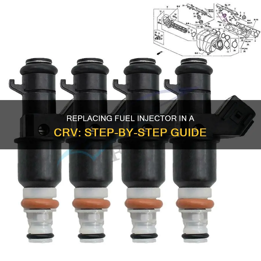 how to replace a fuel injector on a crv