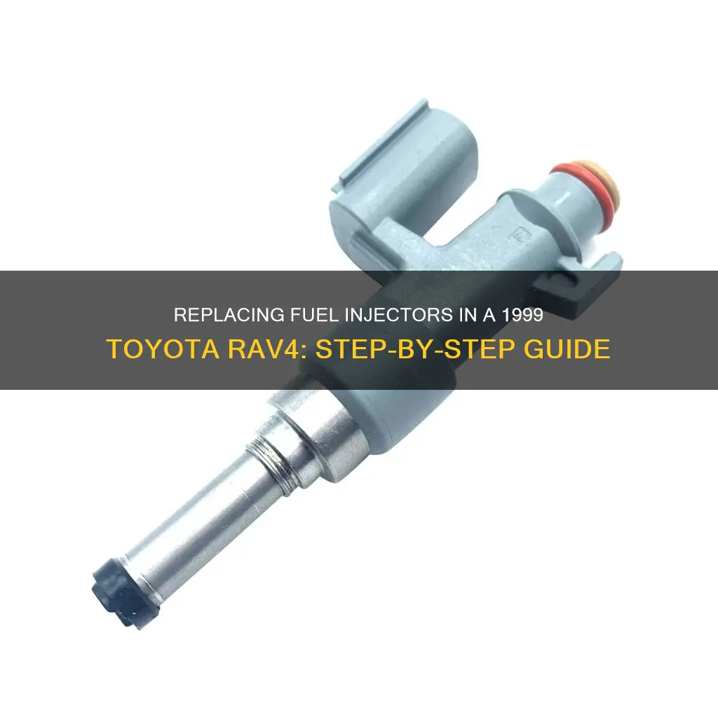 how to replace a fuel injector on a1999 toyota rav4