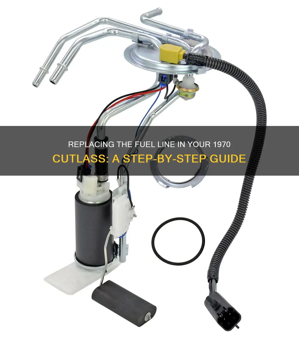 how to replace a fuel line 1970 cutlass