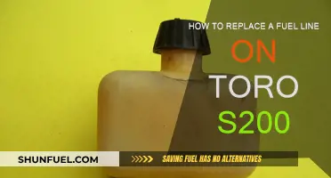 Replacing Fuel Lines: Toro S200 Step-by-Step Guide