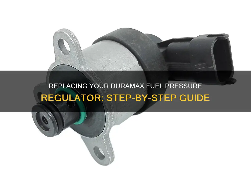 how to replace a fuel pressure regulator duramax