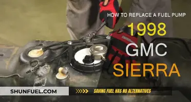 Replacing the Fuel Pump in Your 1998 GMC Sierra