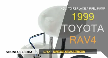 Replacing Fuel Pump in '99 Rav4: Step-by-Step Guide