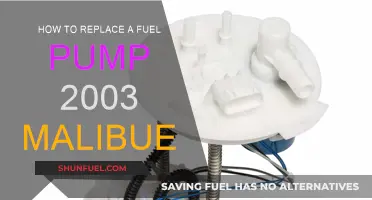 Replacing the Fuel Pump in Your 2003 Malibu: Step-by-Step Guide