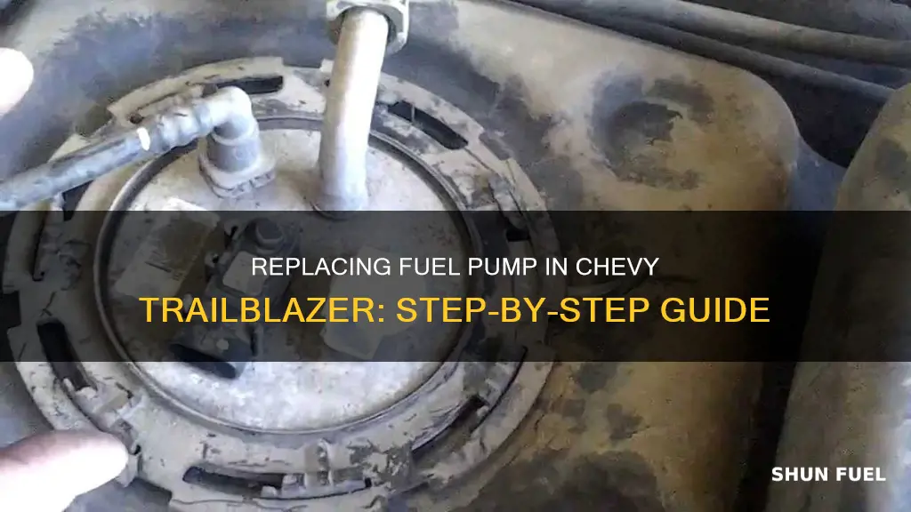 how to replace a fuel pump 2005 chevy trailblazer fue