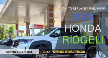 Replacing Fuel Pump in 2008 Honda Ridgeline: Step-by-Step Guide