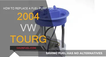 Replacing Fuel Pump in 2004 VW Tourg: Step-by-Step Guide