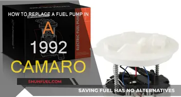 Replacing the Fuel Pump in Your 1992 Camaro: Step-by-Step Guide