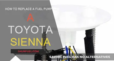 Replacing Fuel Pump in Toyota Sienna: Step-by-Step Guide