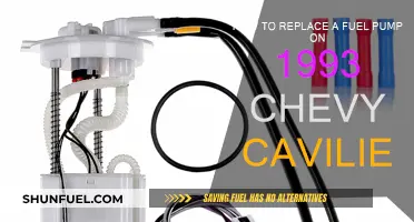 Replacing the Fuel Pump in a '93 Chevy Cavilier