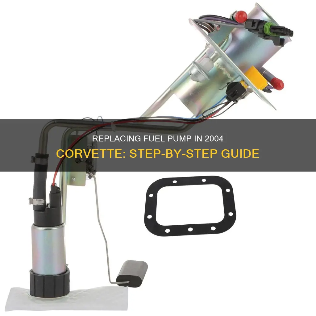 how to replace a fuel pump on a 2004 corvette