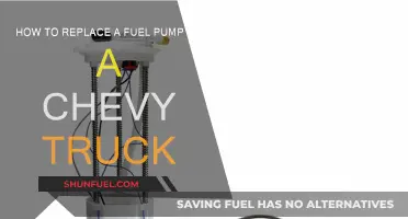 Replacing Fuel Pump in Chevy Truck: Step-by-Step Guide