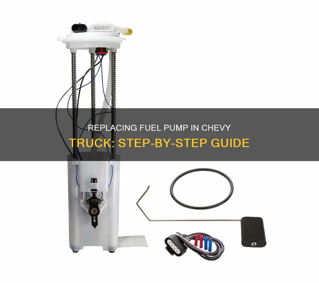 how to replace a fuel pump on a chevy truck