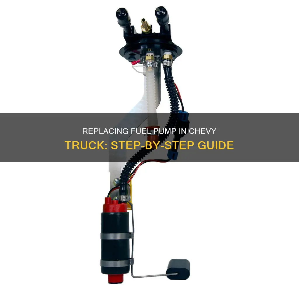 how to replace a fuel pump on a chevy truck