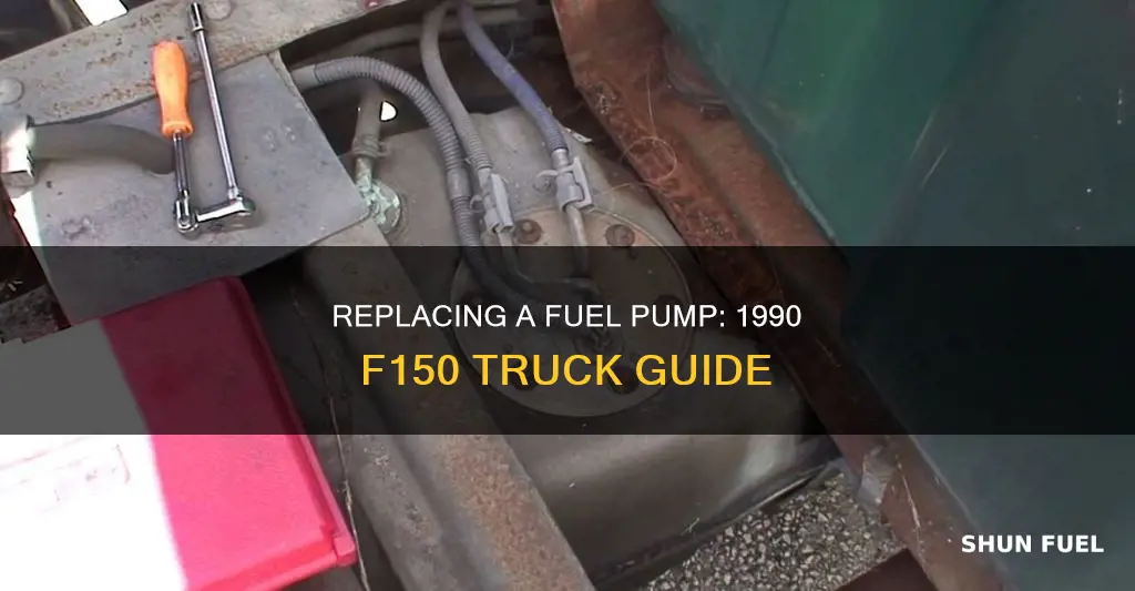 how to replace a fuel pump on a f150 1990