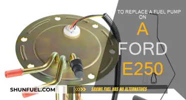 Replacing a Fuel Pump in a Ford E250: Step-by-Step Guide