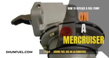 Replacing Fuel Pump in Mercruiser: Step-by-Step Guide