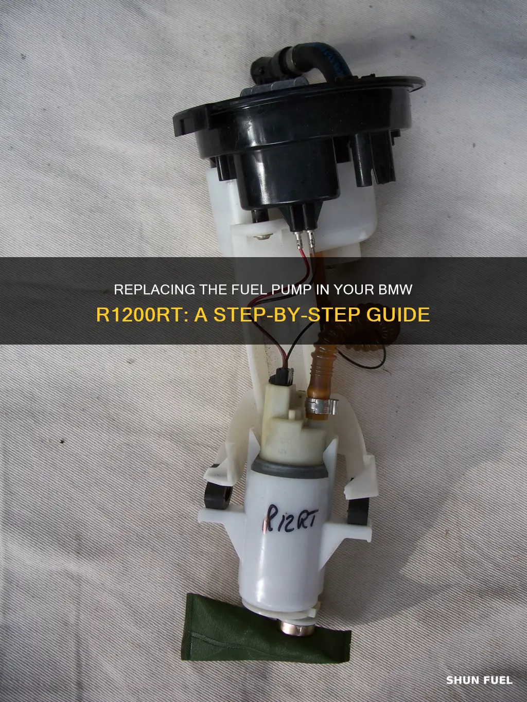 how to replace a fuel pump on bmw 2005 r1200rt