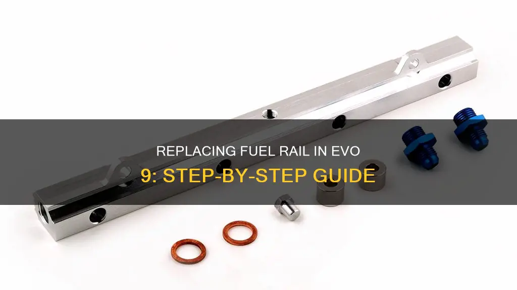 how to replace a fuel rail evo 9