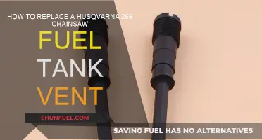 Replacing Husqvarna 266 Chainsaw Fuel Tank Vent: Step-by-Step Guide