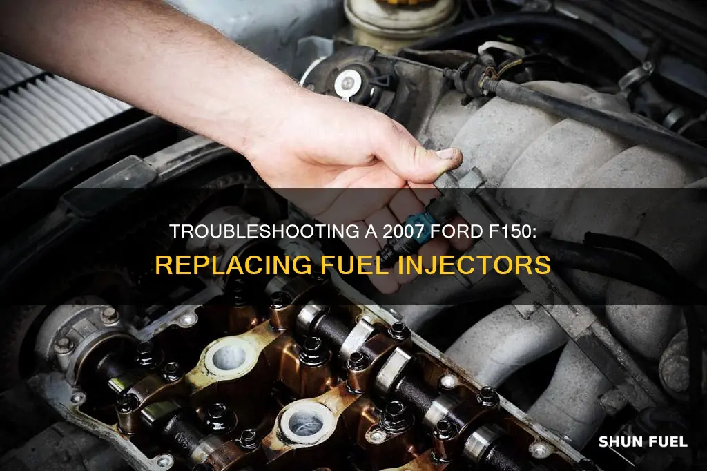 how to replace a misfiring fuel injector 2007 ford f150