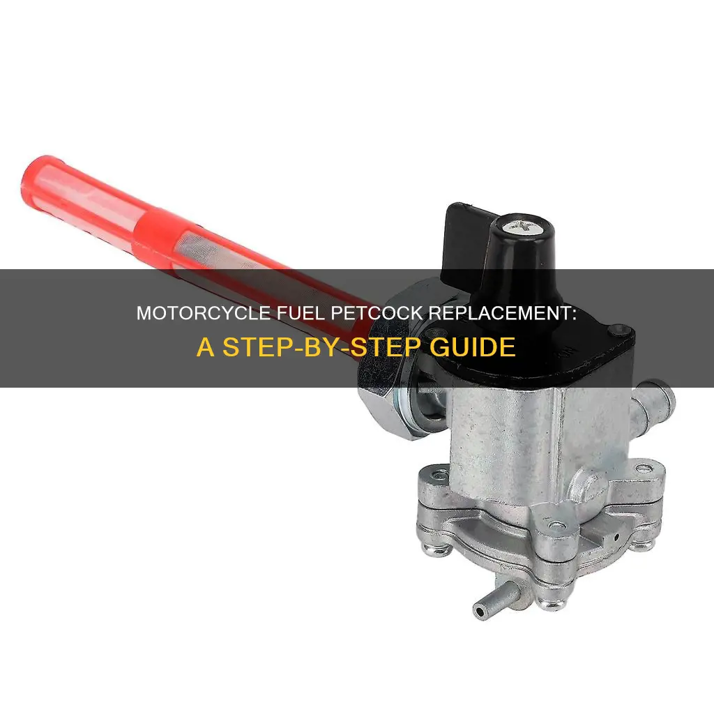 how to replace a motorcycle fuel prtcock