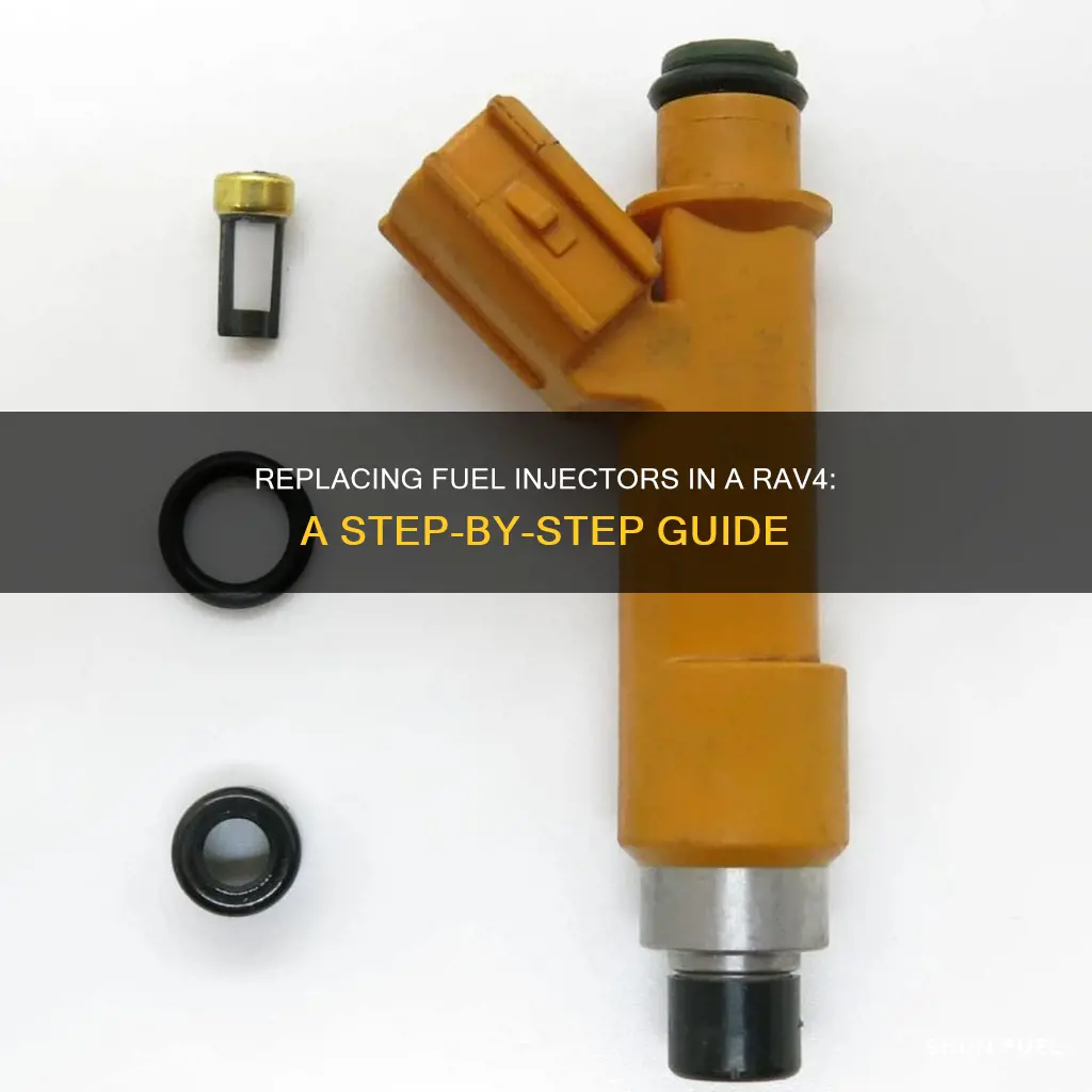 how to replace a rav 4 fuel injector