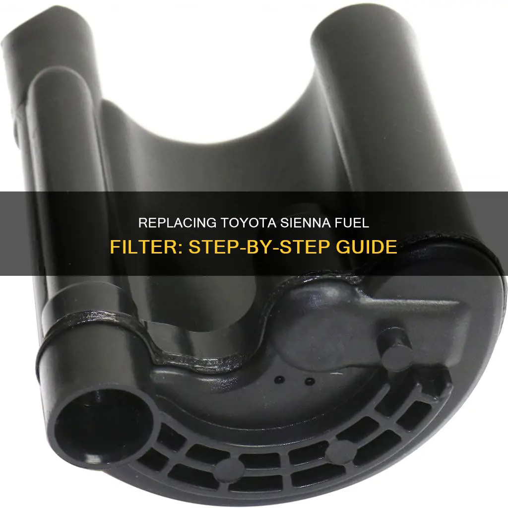 how to replace a toyota sienna fuel filter