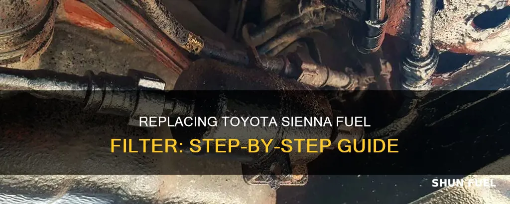 how to replace a toyota sienna fuel filter