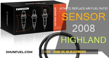 Replacing Air-Fuel Ratio Sensor in 2008 Highlander: Step-by-Step Guide