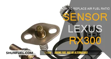 Replacing the Air-Fuel Ratio Sensor in Your Lexus RX300