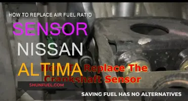 Replacing the Air-Fuel Ratio Sensor in Your Nissan Altima