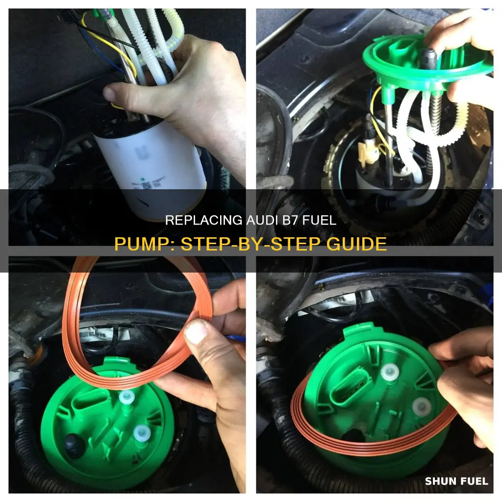 how to replace audi b7 fuel pump