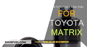 Replacing Axial Fuel in a Toyota Matrix: Step-by-Step Guide