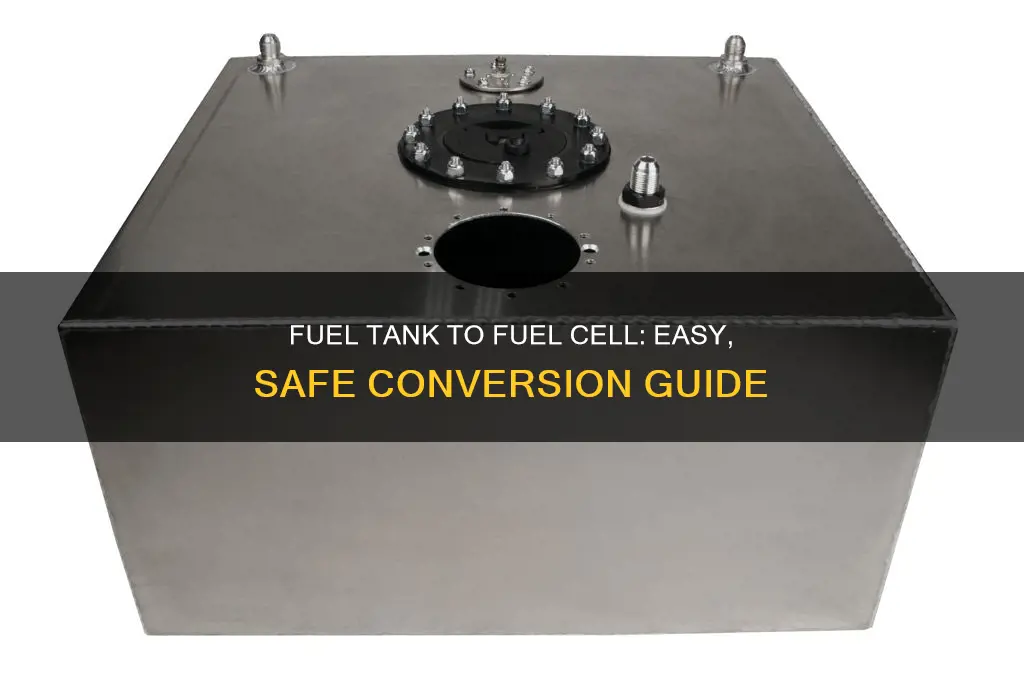 how to replace behind seat fuel tank with fuel cell