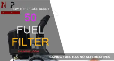 Replacing Buddy 50 Fuel Filter: Step-by-Step Guide