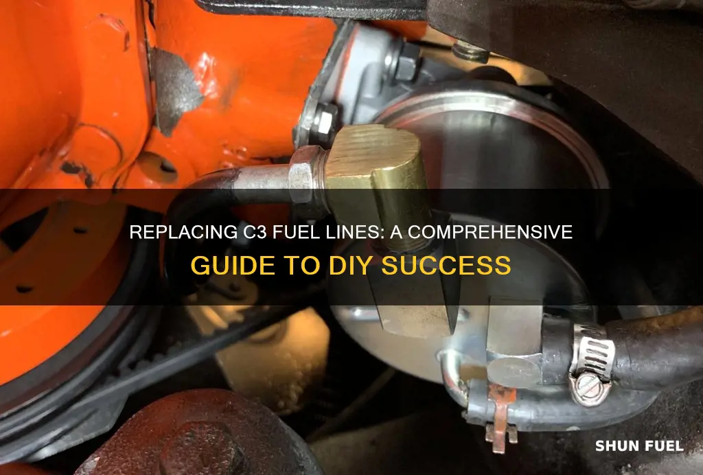 how to replace c3 fuel lines