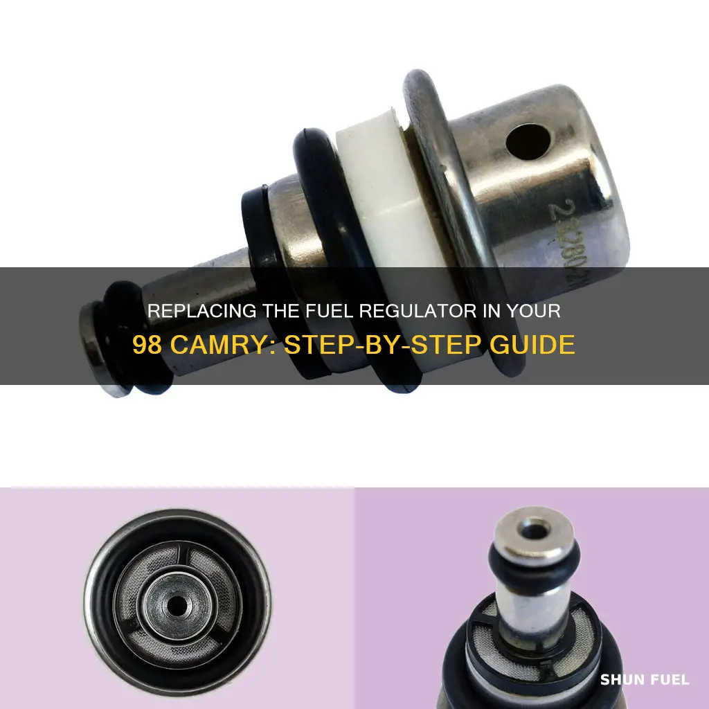 how to replace camry 98 fuel regulator