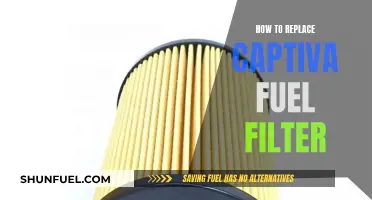Captiva Fuel Filter: DIY Replacement and Maintenance Guide