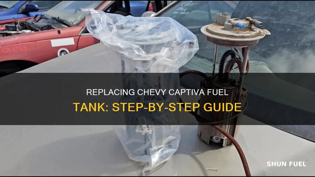 how to replace chevy captiva fuel tank